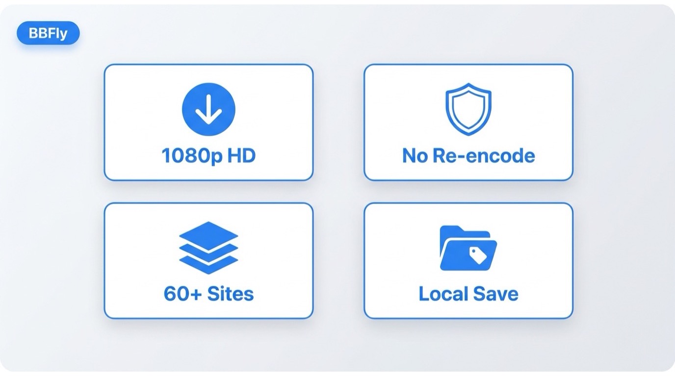 BBFly Beeg Downloader features and capabilities