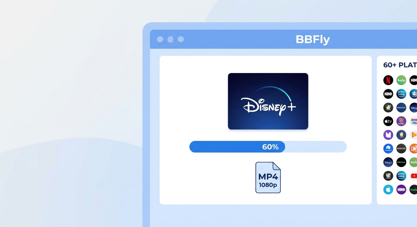 BBFly Disney Plus Downloader features and capabilities