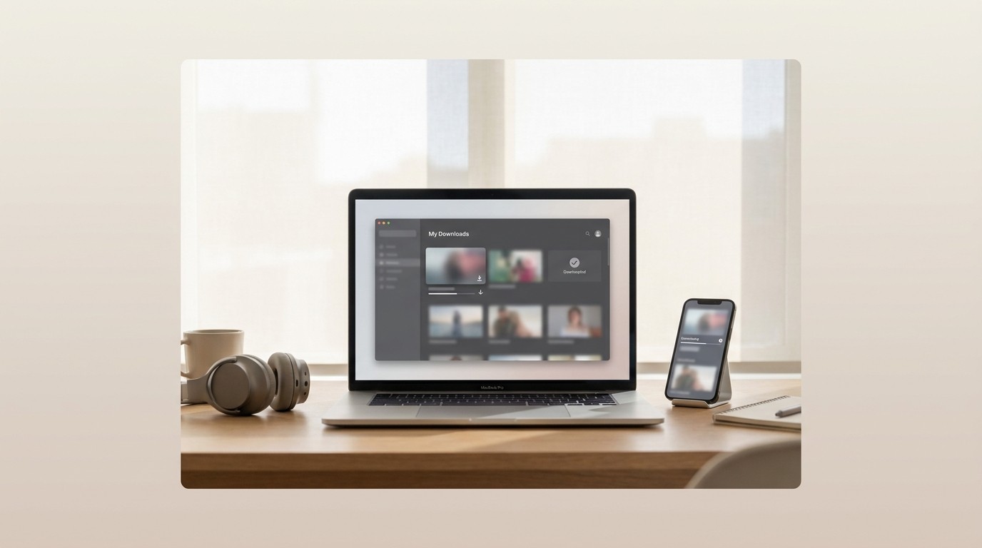 MacBookでNetflixをオフライン視聴する方法（2026年版）：公式の仕組みと制限、検討できる選択肢