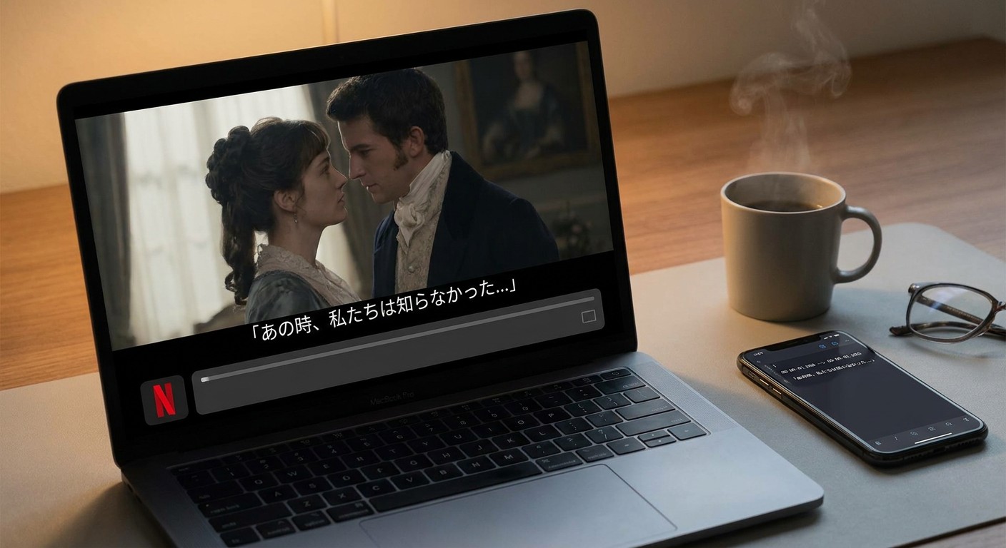 Netflixの字幕を手元に保存するには:SRT取得・同時表示・全言語ダウンロードを整理する