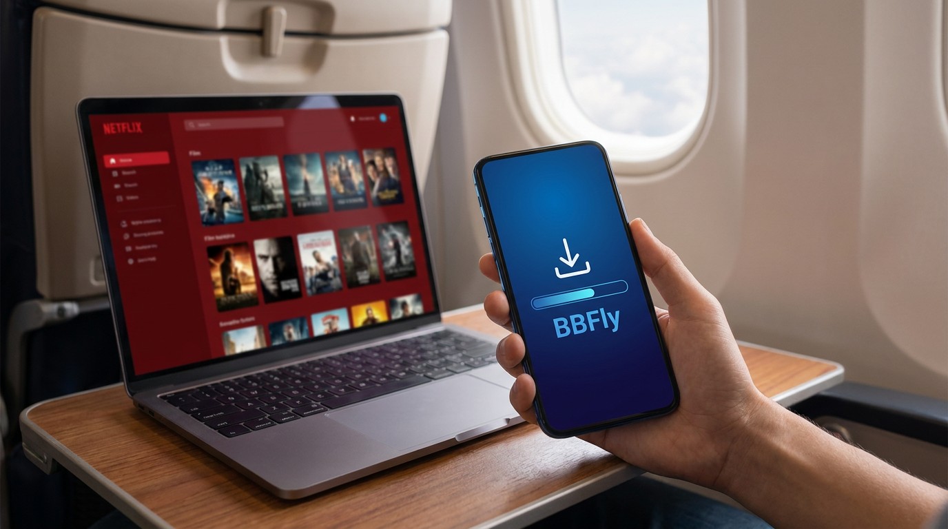 Netflixを飛行機でオフライン視聴する仕組み・制限・準備（2026年版）