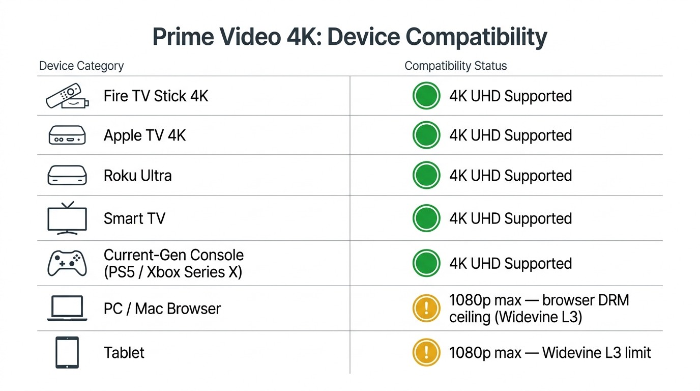 Prime 4k device compatibility