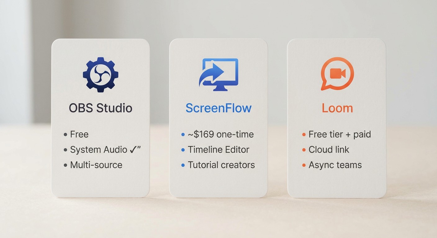 Third party screen recorders worth considering in