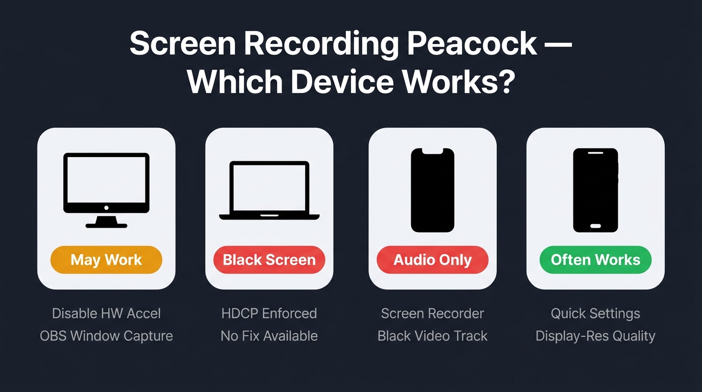 Screen record device flowchart