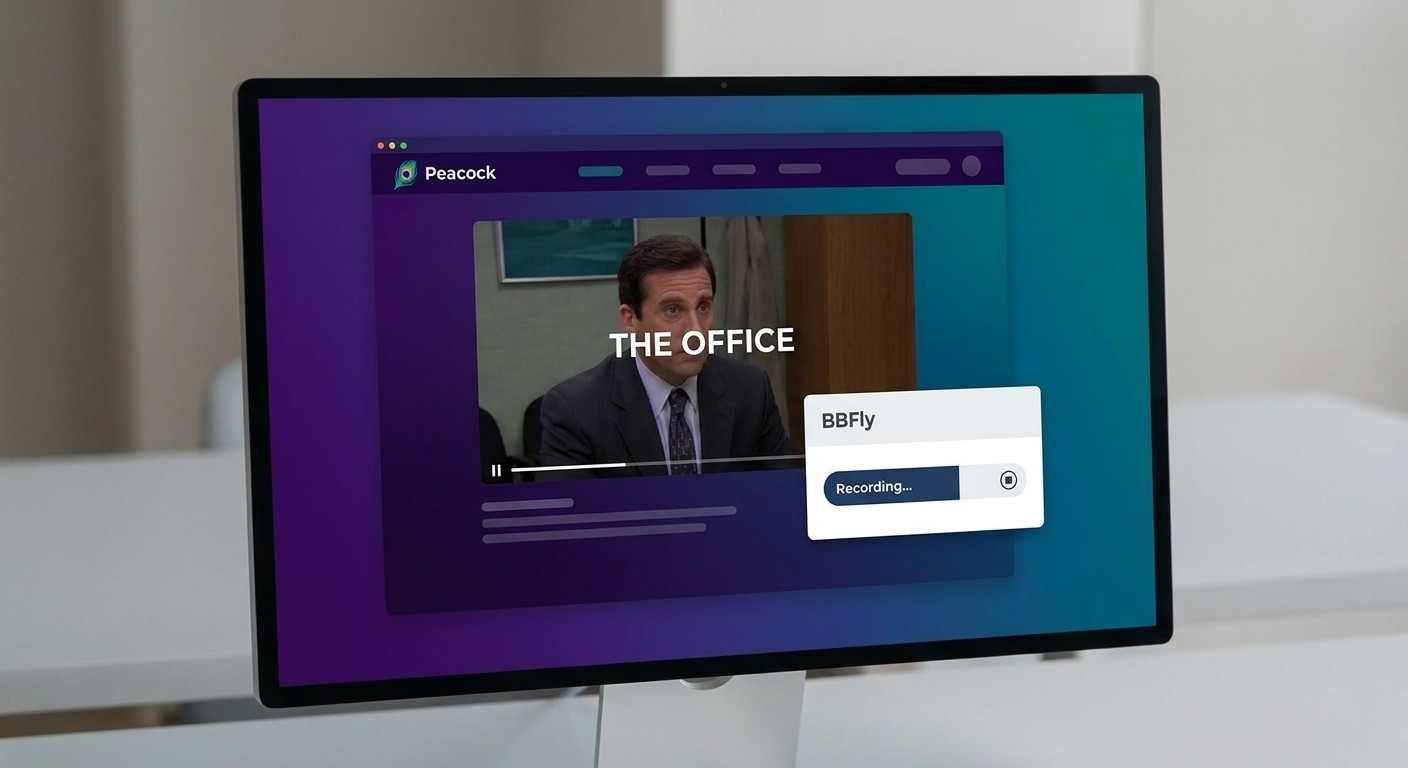 How to save peacock videos on pc and mac with bbfl