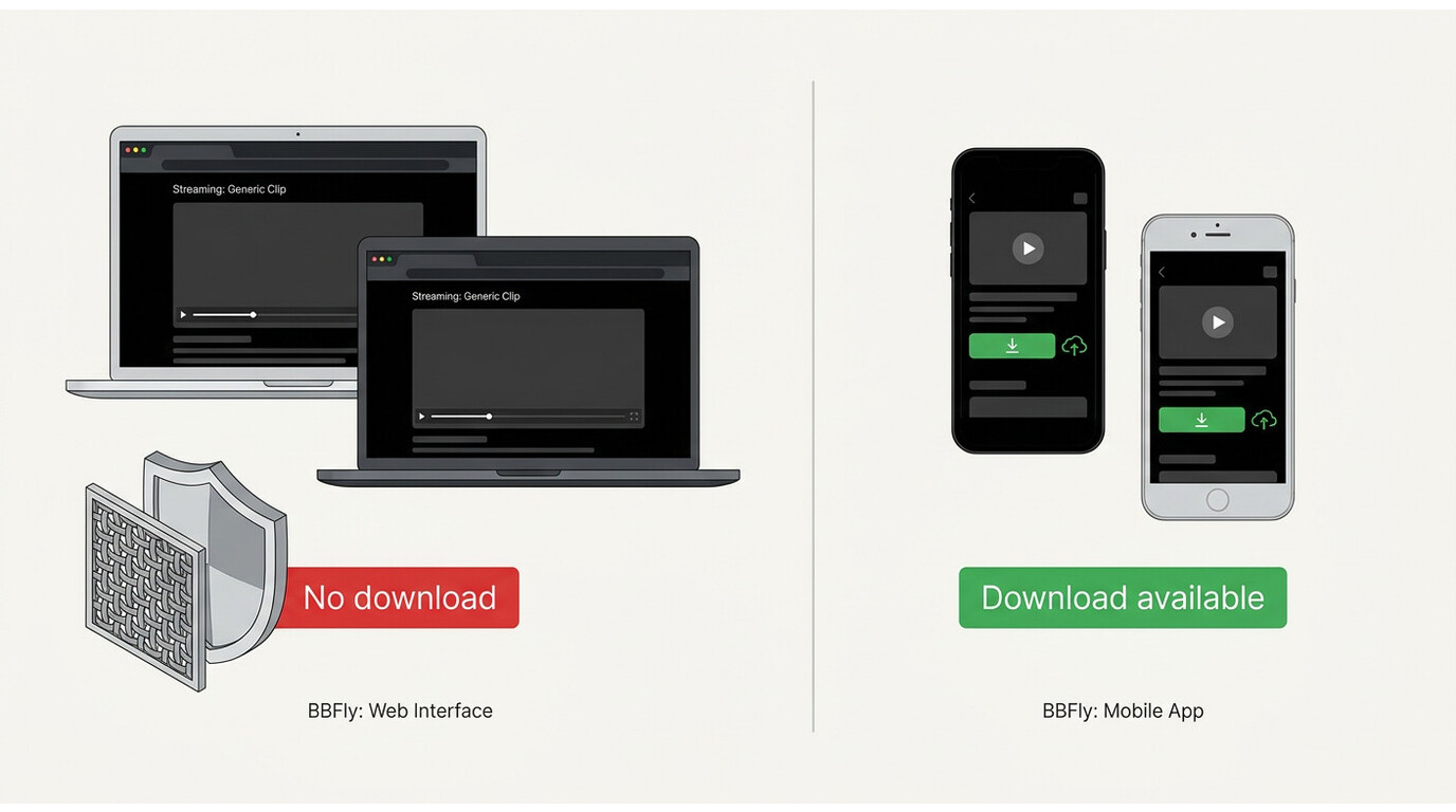 Widevine DRM blocks offline downloads on Mac and Windows Paramount+ apps; downloads only available o