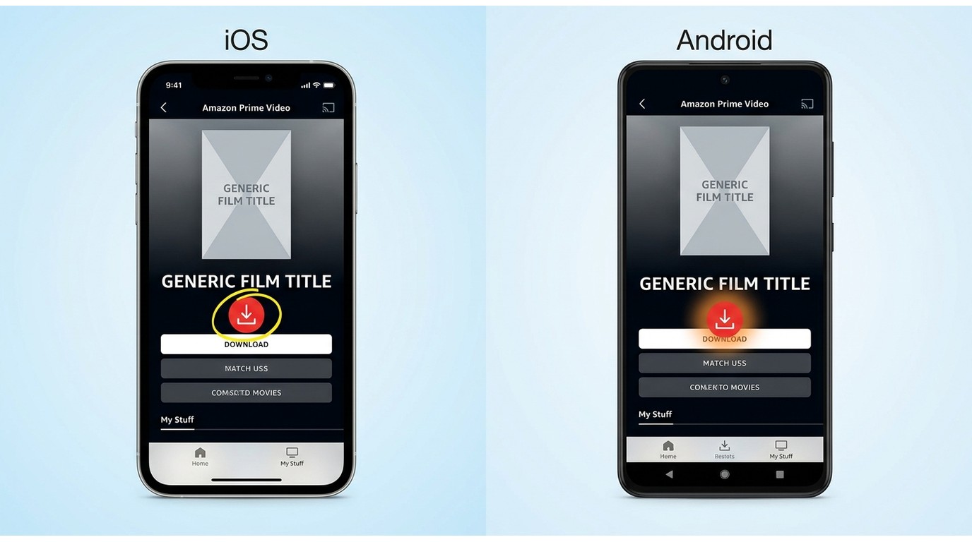 How to download a rented amazon prime movie for of