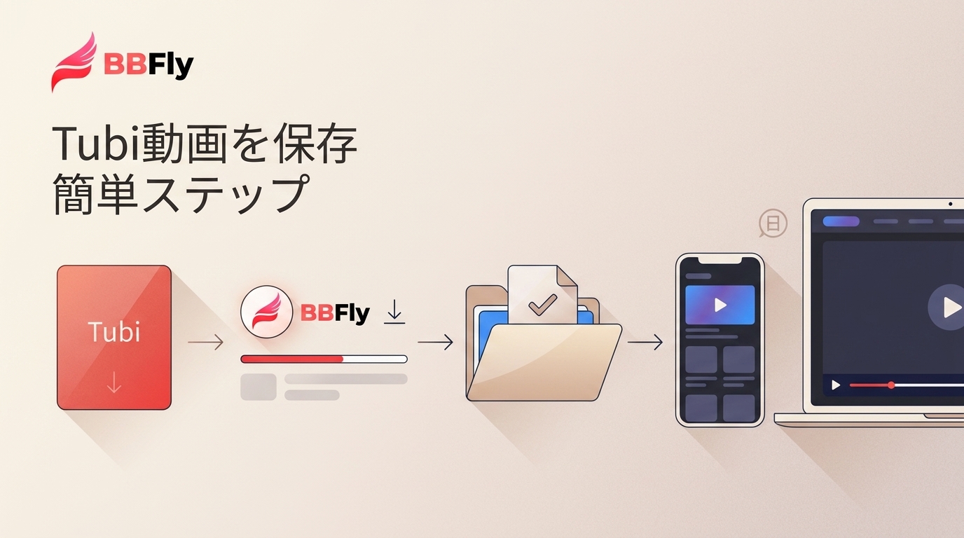 Tubiの公式ダウンロードと動画保存の違い|日本での視聴条件・注意点