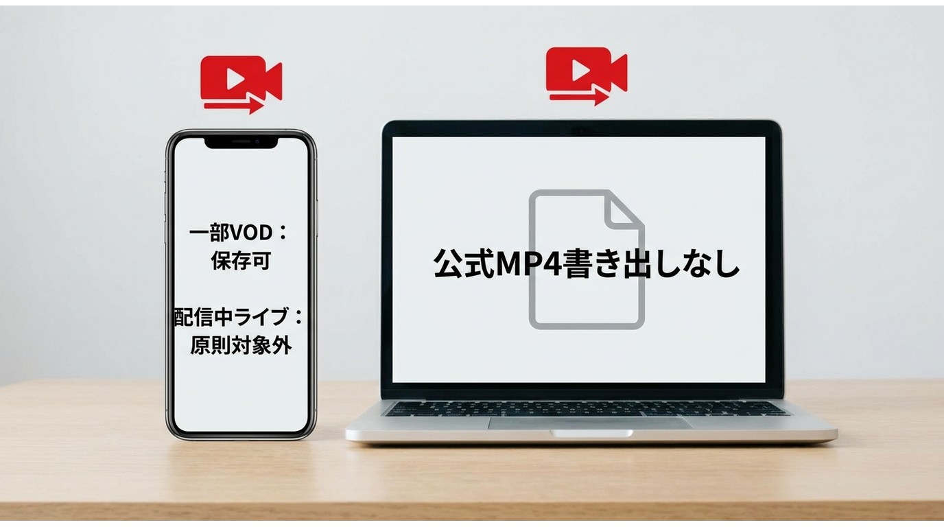 ESPN公式アプリの保存対象とPCへのMP4書き出し制限