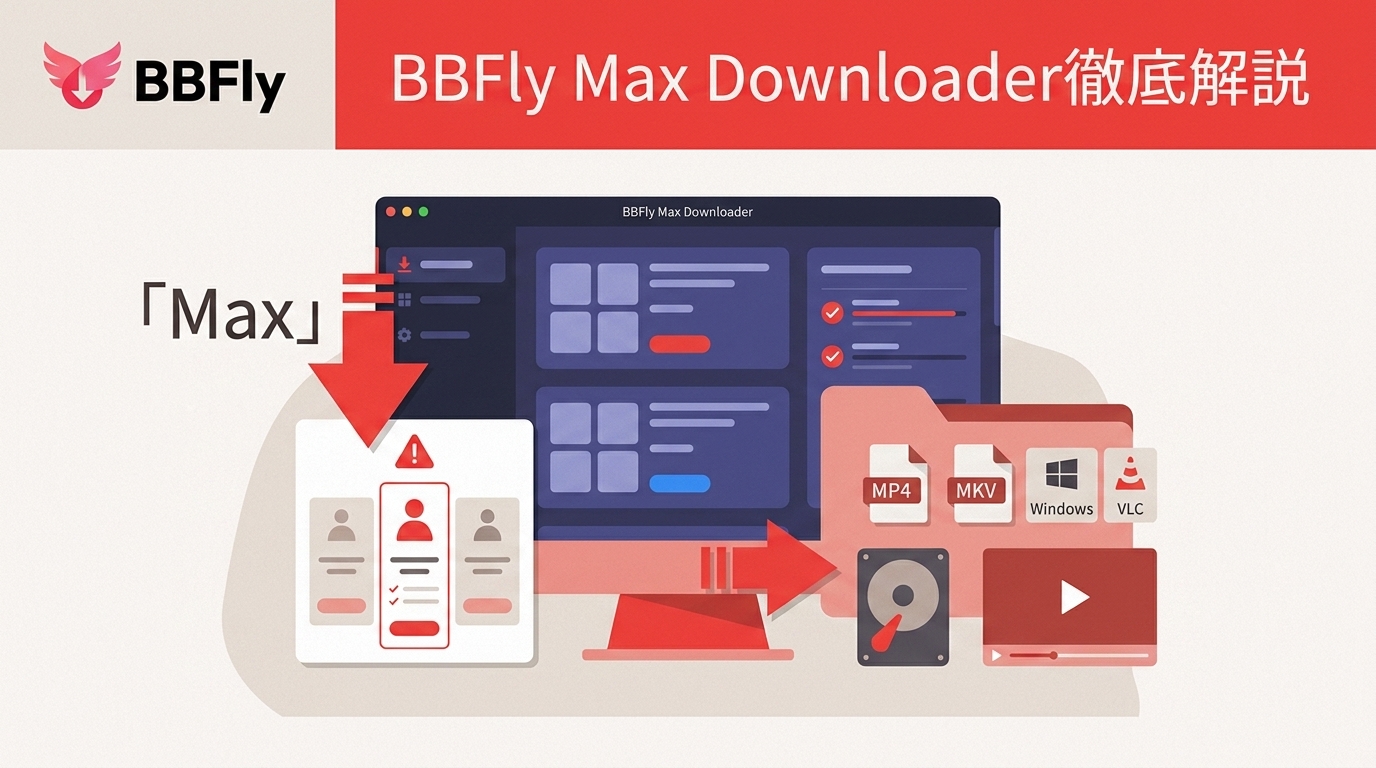 BBFly Max Downloaderレビュー｜仕様・料金・利用時の注意点