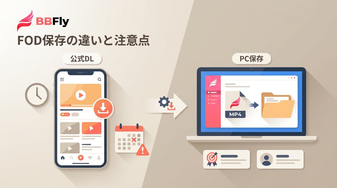 FODの公式ダウンロードとPC保存の違い｜対象コース・期限・注意点