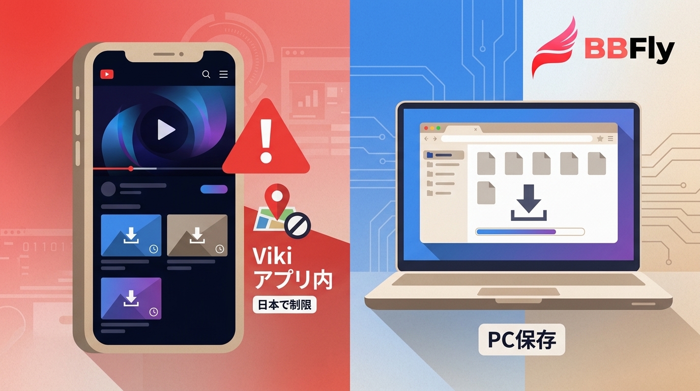 楽天Vikiの公式ダウンロードとPC保存の違い｜日本での制限・注意点