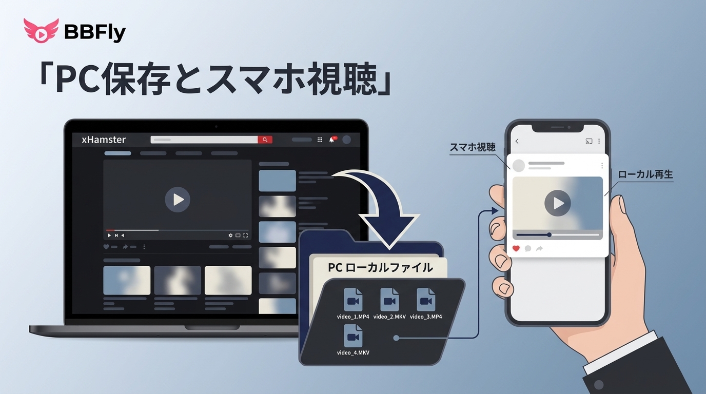 xHamster動画保存の仕組みと注意点|PC・スマホ別の選び方(2026年)