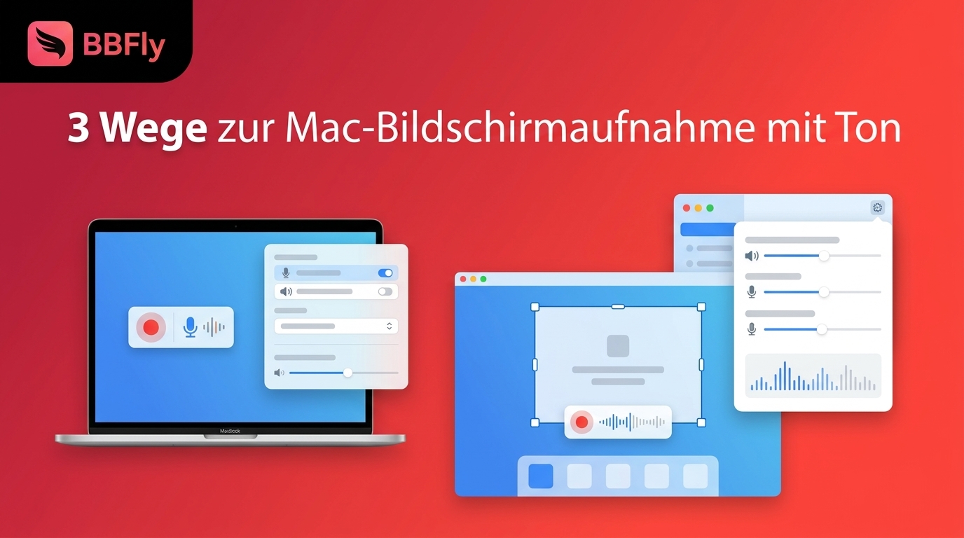 3 Wege zur Mac-Bildschirmaufnahme mit Ton