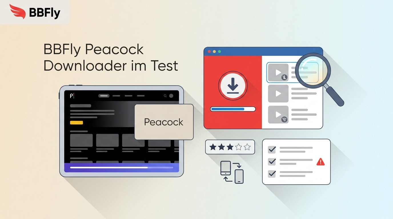 BBFly Peacock Downloader im Test 2026: Stärken, Grenzen und Urteil
