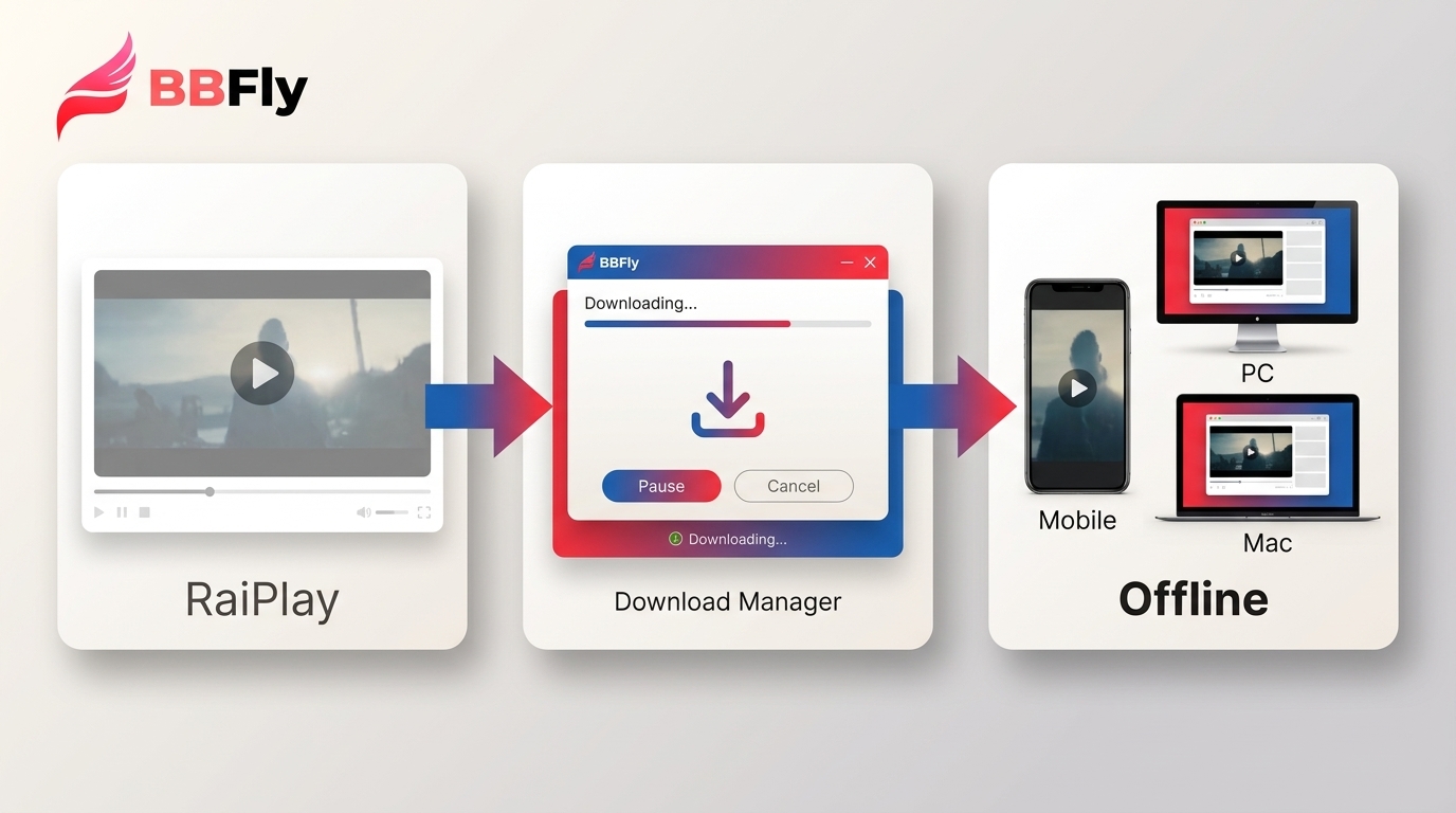 How to Download RaiPlay Videos on Mobile, PC, and Mac