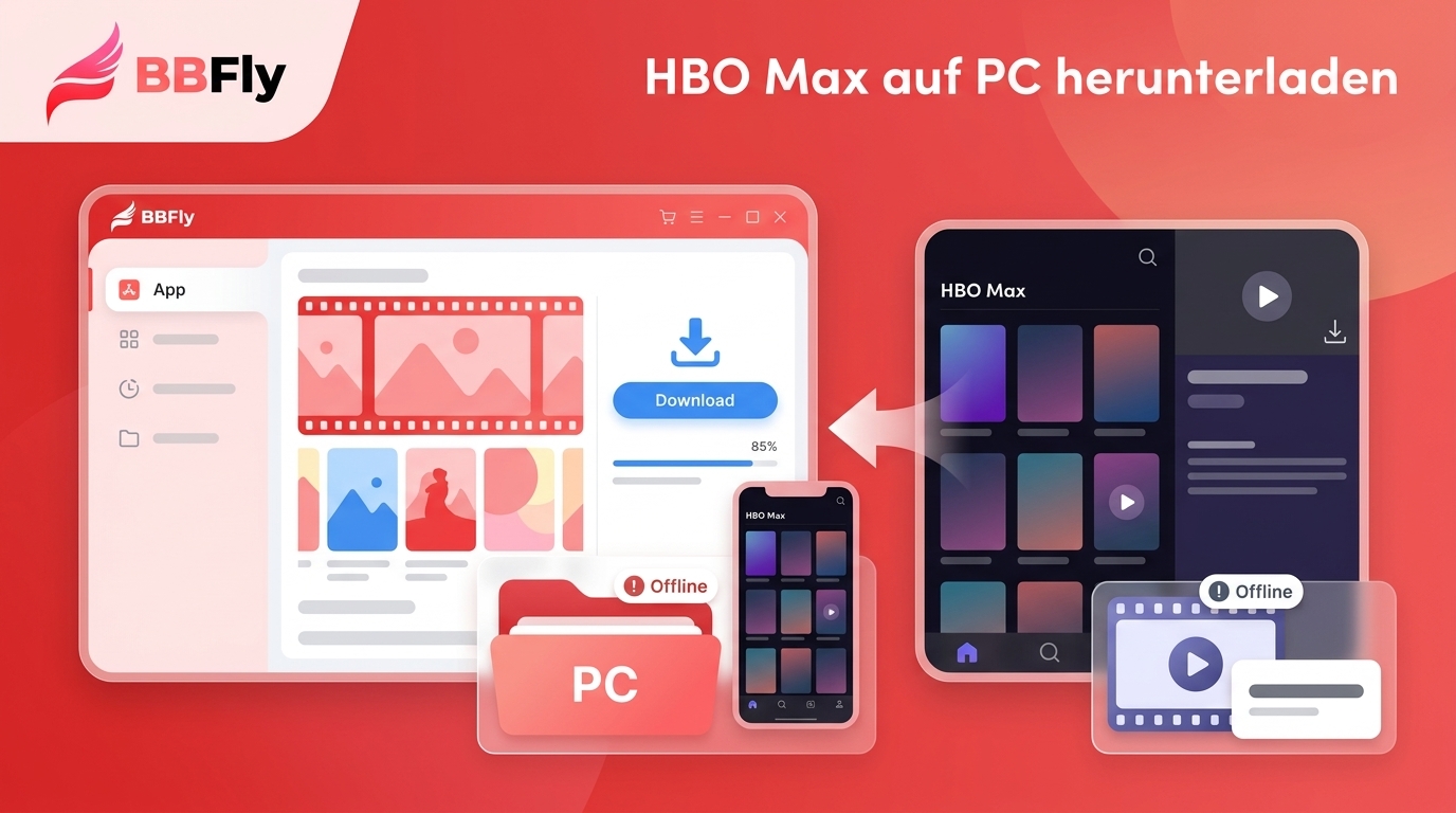 HBO Max Downloader 2026: App-Downloads und PC-Lösung erklärt