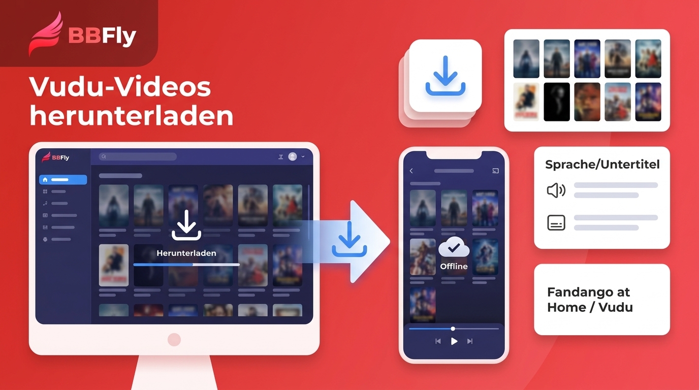 Vudu-Videos herunterladen: App oder PC in Deutschland?