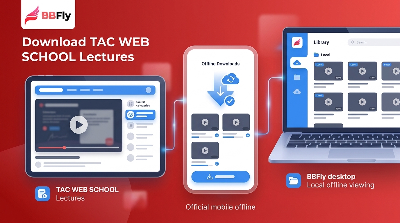 Download TAC WEB SCHOOL Lectures: Official App and PC Options