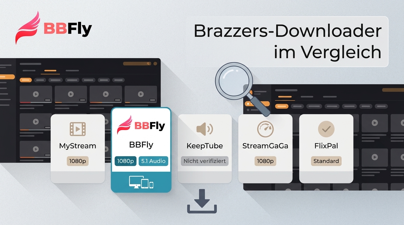 5 Brazzers-Downloader im Check 2026: Vergleich und Anleitung