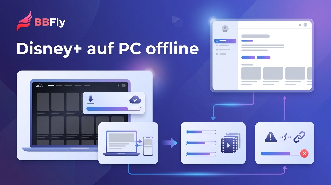 Disney+ auf PC offline: 3 Wege und ihre Grenzen (2026)