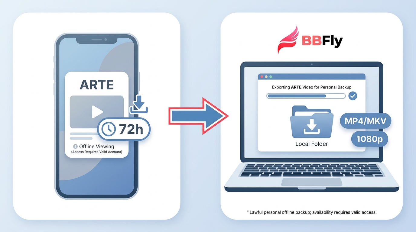 How to Download ARTE Videos: App Limits and PC Options