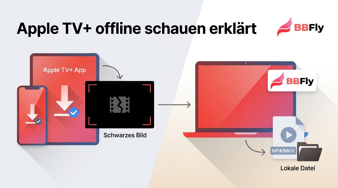 Apple TV+ aufnehmen und offline schauen: Was möglich ist