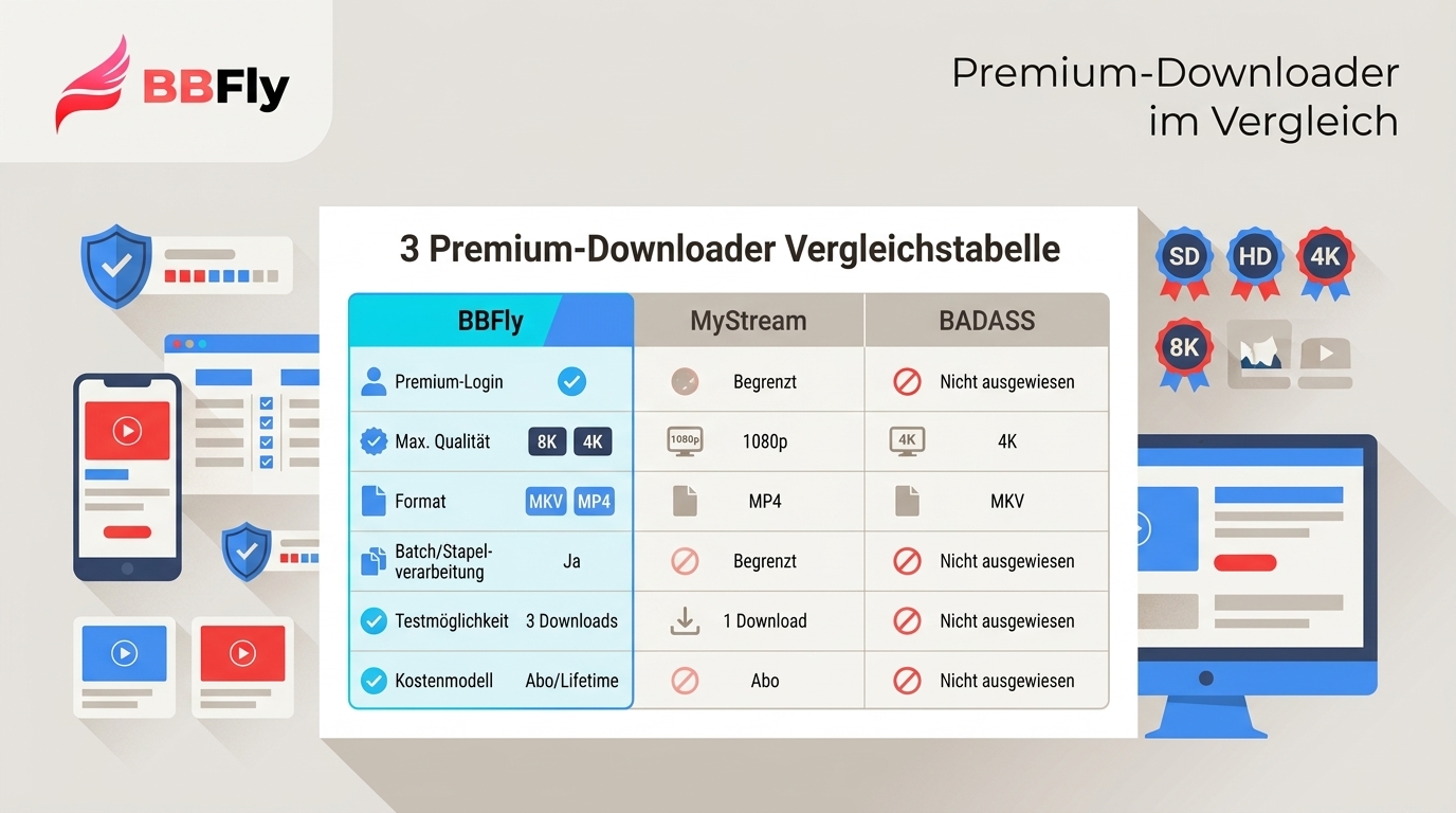 3 Pornhub Premium Downloader im Vergleich 2026: Login, Qualität und Sicherheit