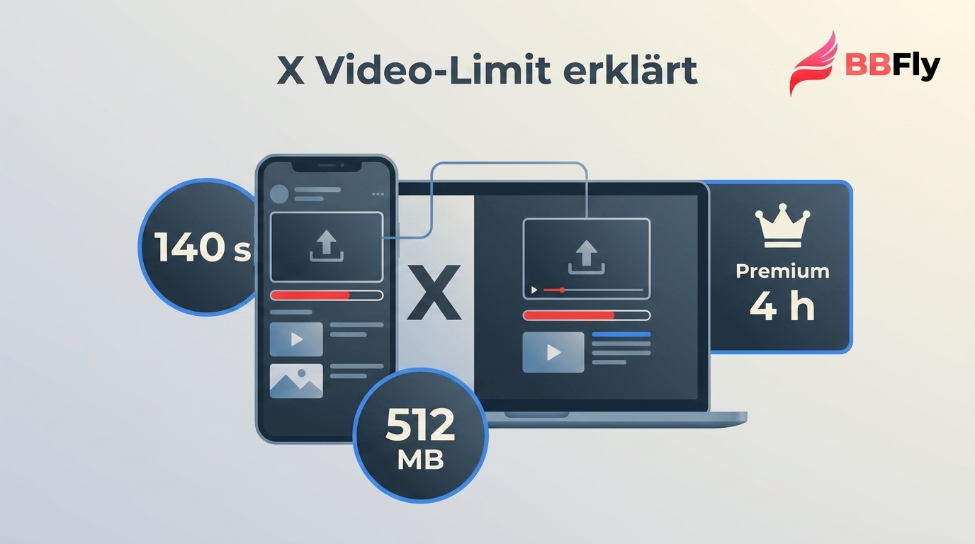 X (Twitter) Video-Limit 2026: Dauer, Größe und Premium