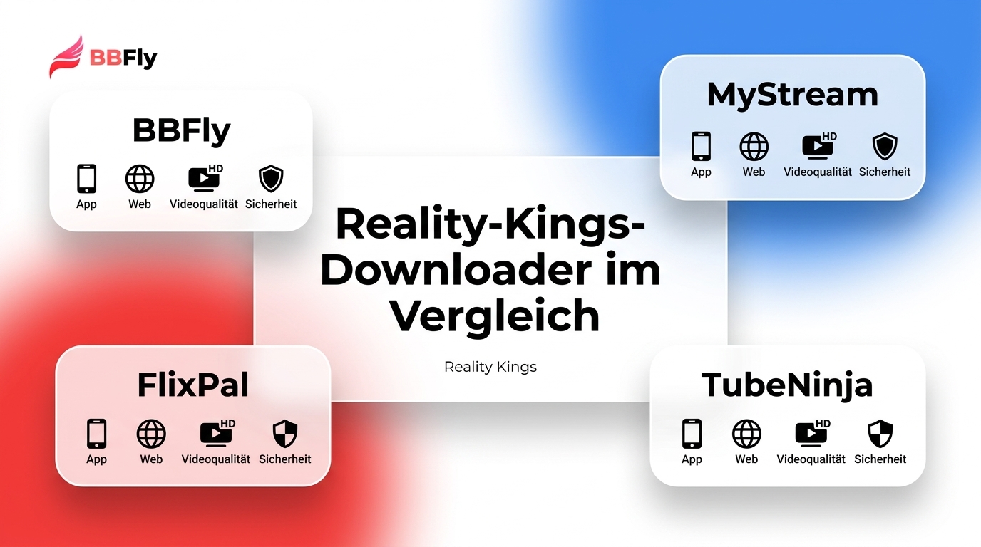 Reality Kings Videos herunterladen: 4 Downloader im Vergleich