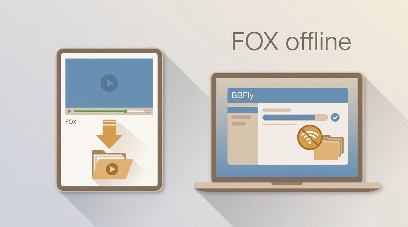 Come scaricare video FOX offline: 5 passaggi e limiti