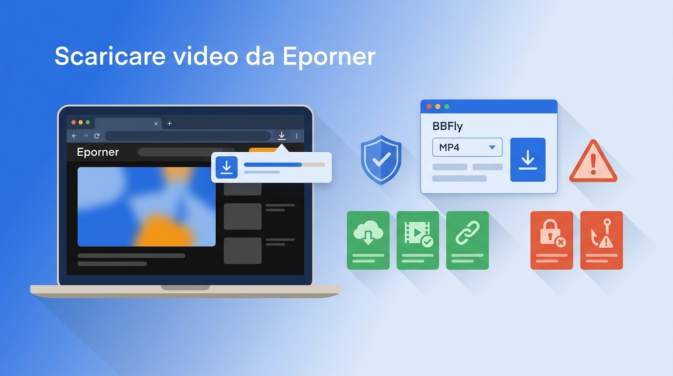 Scaricare video da Eporner: 3 metodi e 2 da evitare