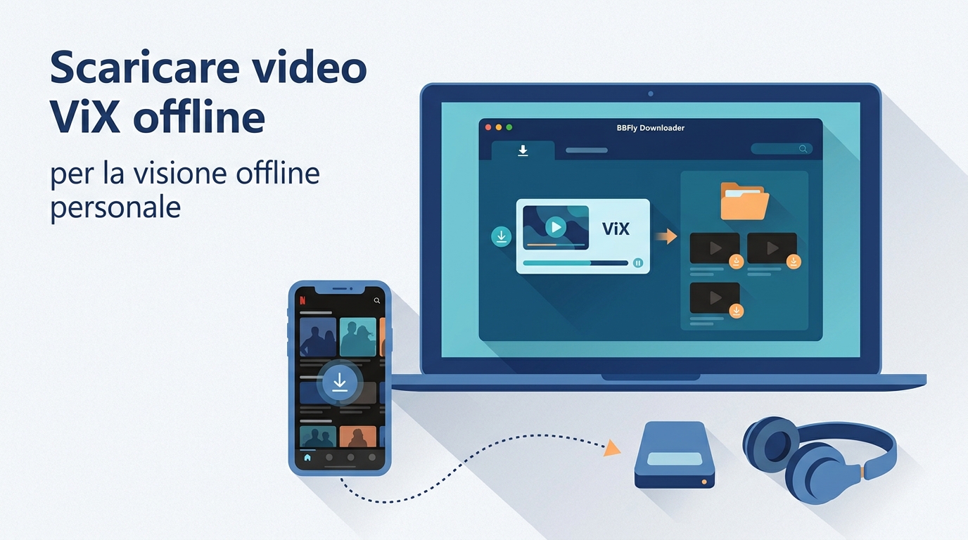 Scaricare video ViX offline in Italia: app e PC nel 2026