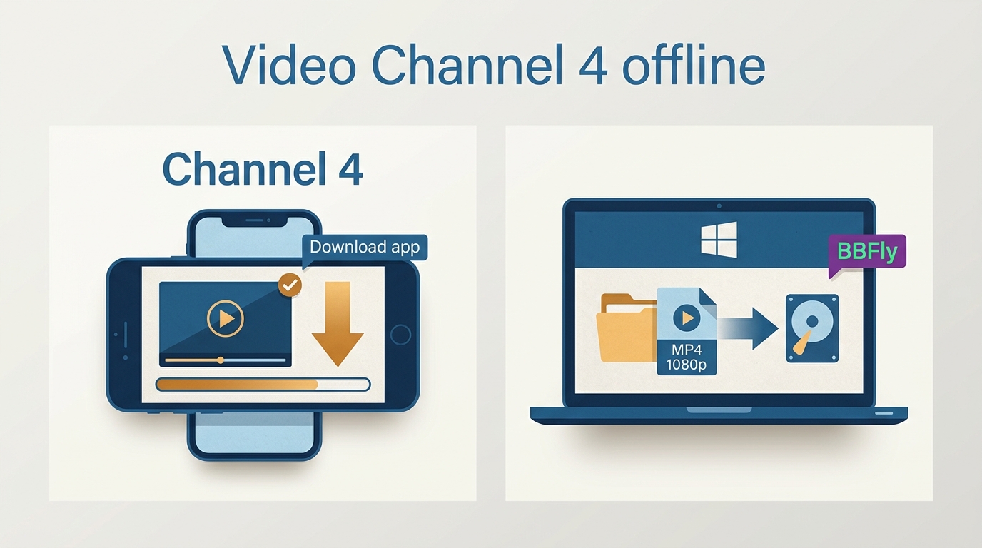 Scaricare video da Channel 4 offline: 2 percorsi a confronto