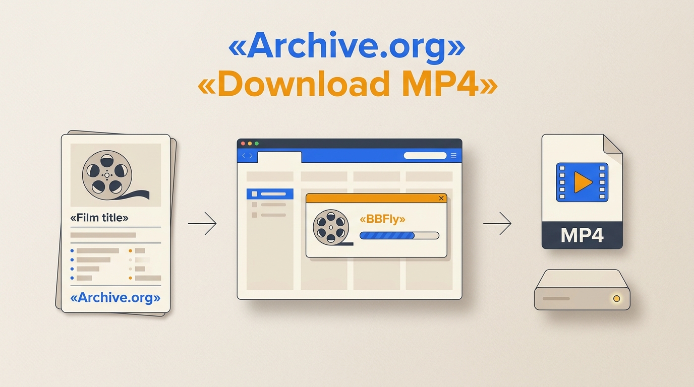 Scaricare film da Archive.org: MP4, limiti e soluzioni