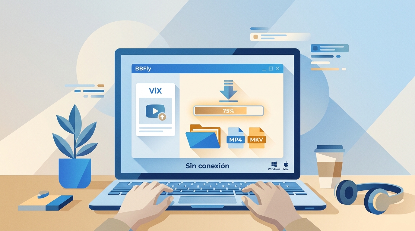 Descargar vídeos, capítulos y películas de ViX en España