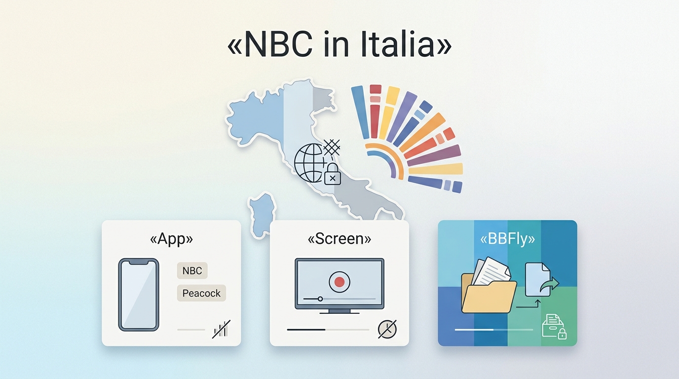Come scaricare video NBC in Italia: 3 opzioni e relativi limiti