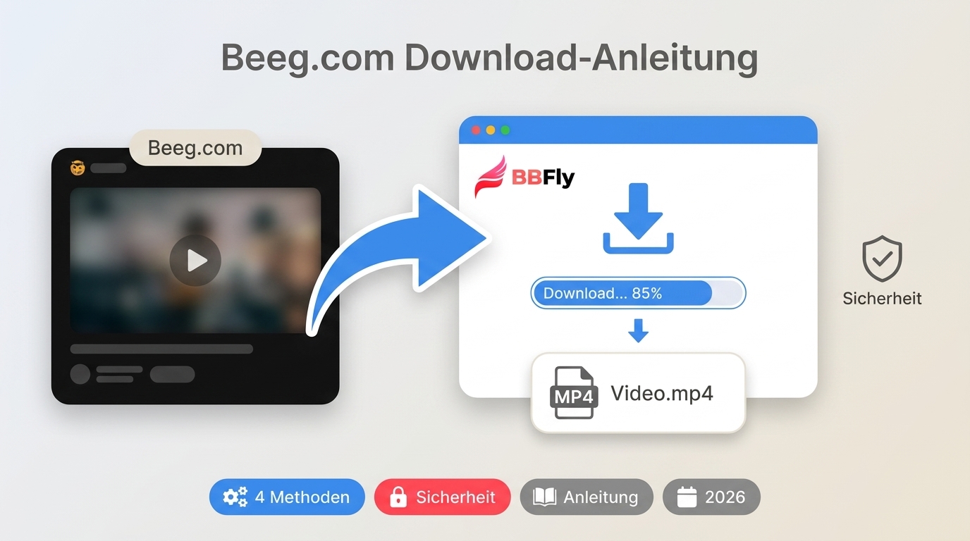 Beeg.com-Videos herunterladen: 4 Methoden, Sicherheit und Anleitung 2026