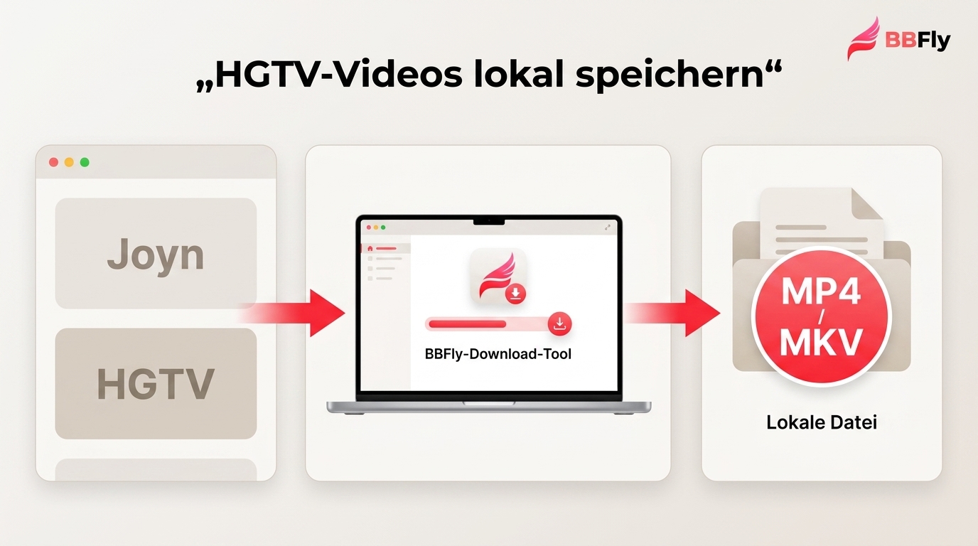 Die Schritt-für-Schritt-Anleitung zum Herunterladen von Videos von HGTV