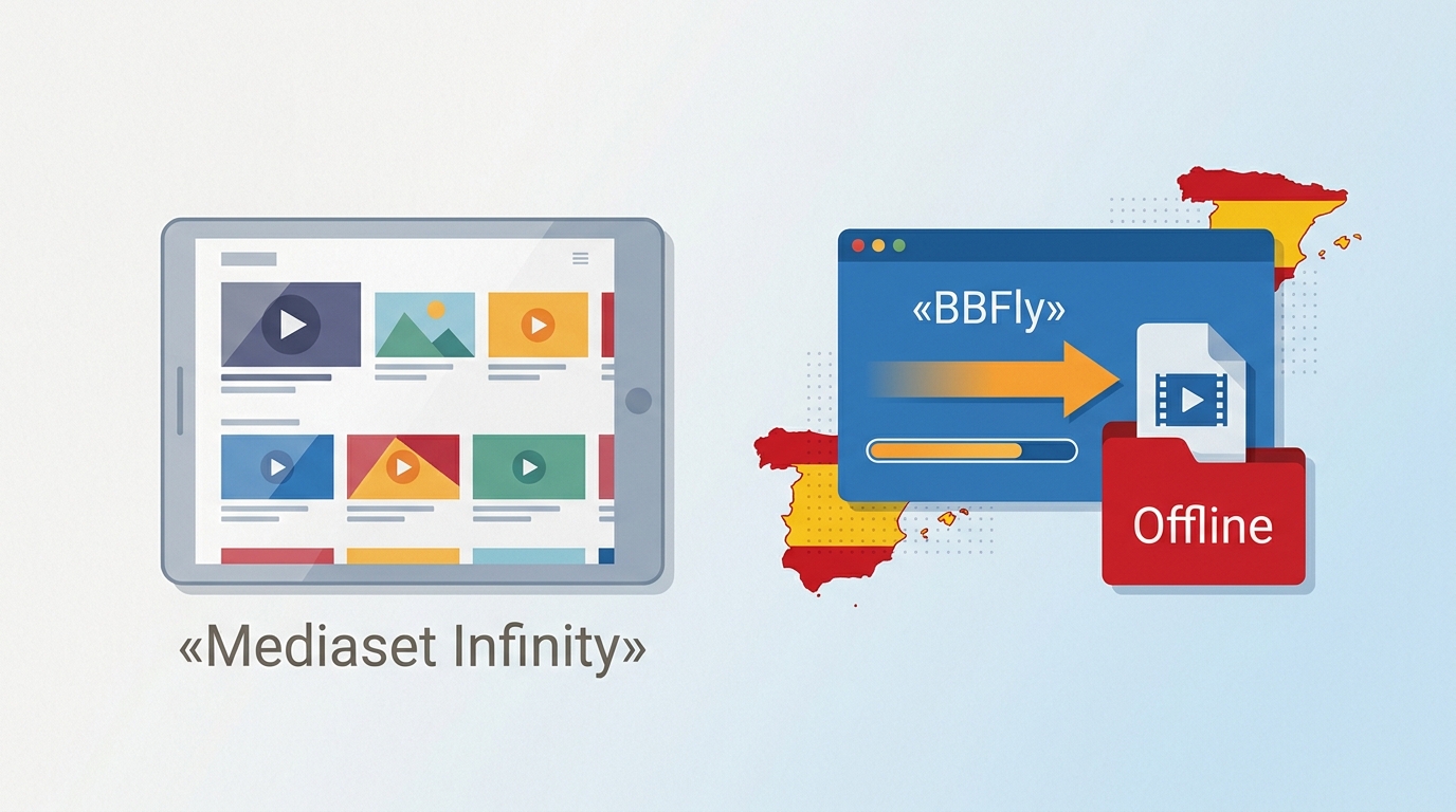 Cómo descargar vídeos de Mediaset Infinity en España (2026)