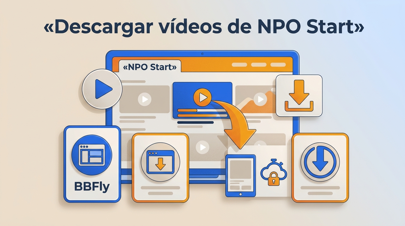 Descargar vídeos de NPO Start: 4 opciones y límites en 2026