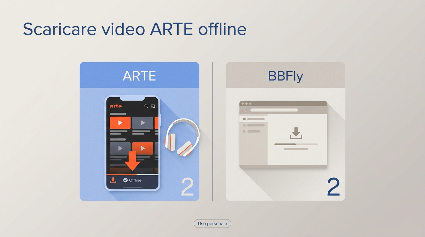 Come scaricare video ARTE: 2 opzioni per l'offline