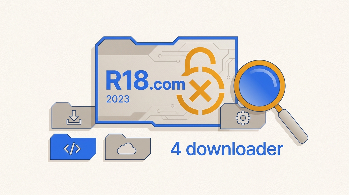 R18.com nel 2026: cosa resta dei 4 downloader