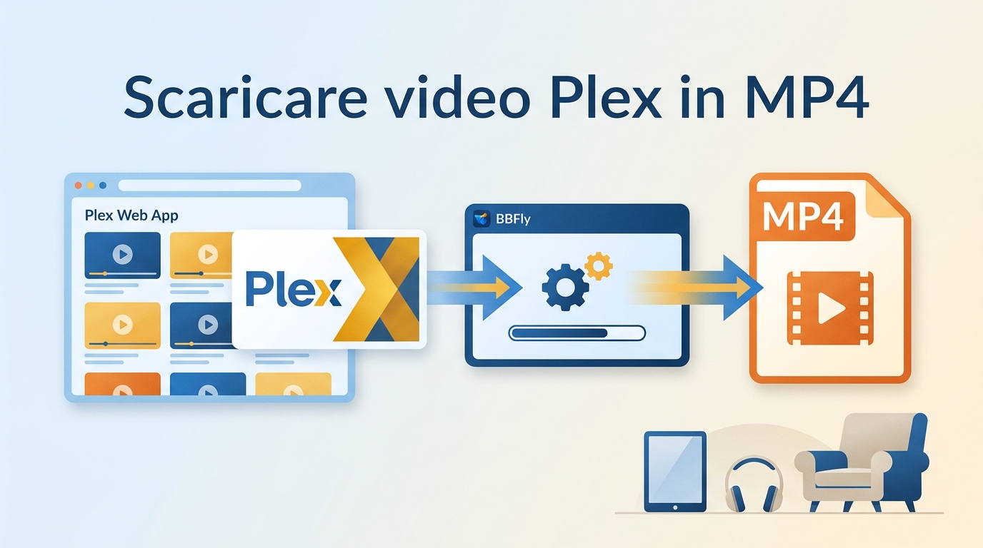 Come scaricare video da Plex: 3 casi e metodo MP4