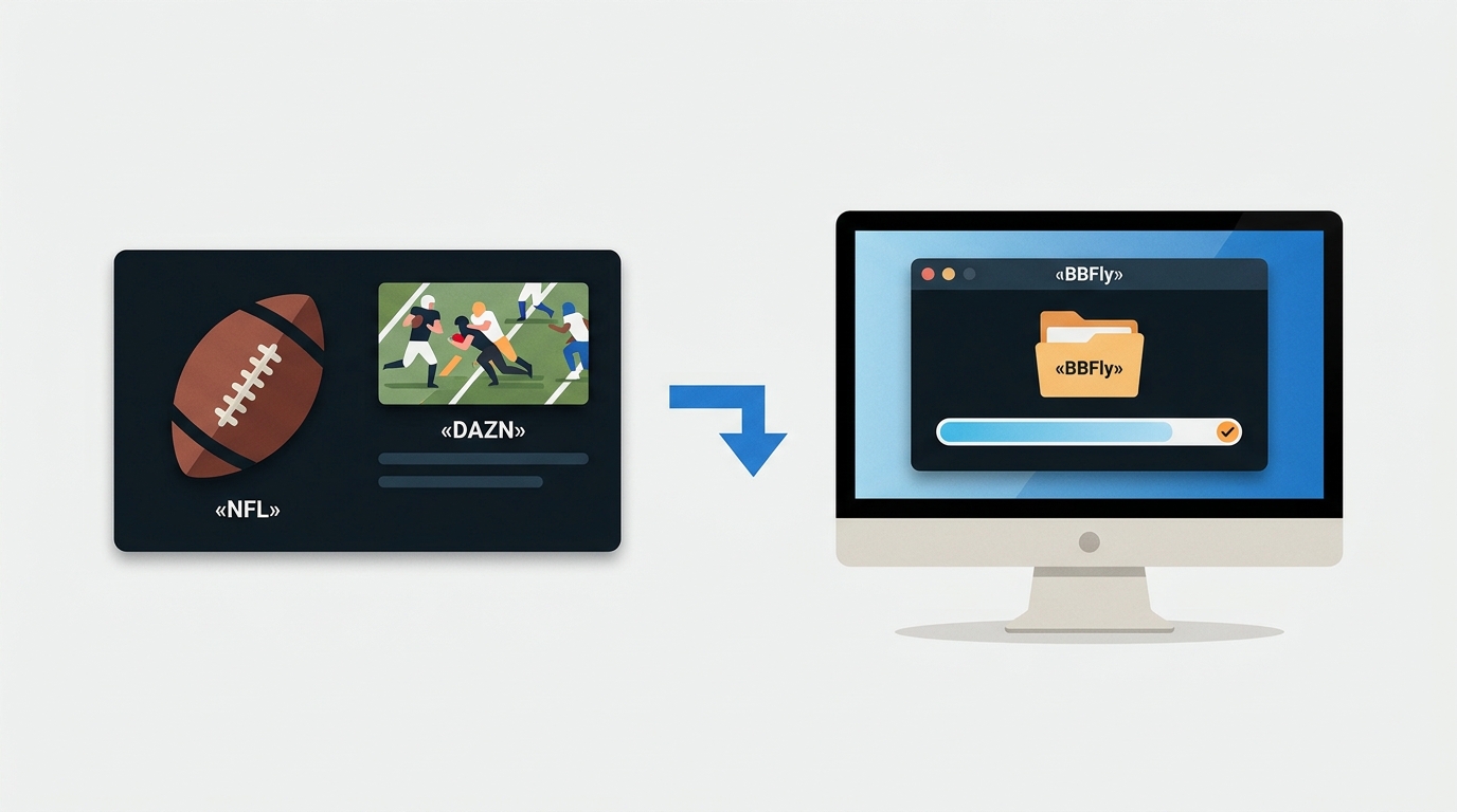 Come scaricare video DAZN: download NFL e alternativa desktop