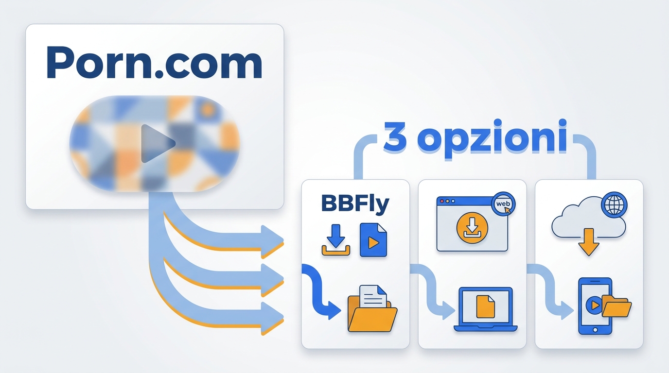 Come scaricare video da Porn.com: 3 opzioni a confronto
