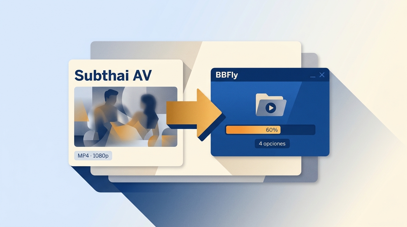 Cómo descargar vídeos de Subthai AV en 2026: 4 opciones revisadas
