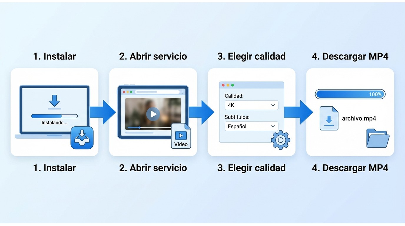 Flujo local con BBFly en ordenador