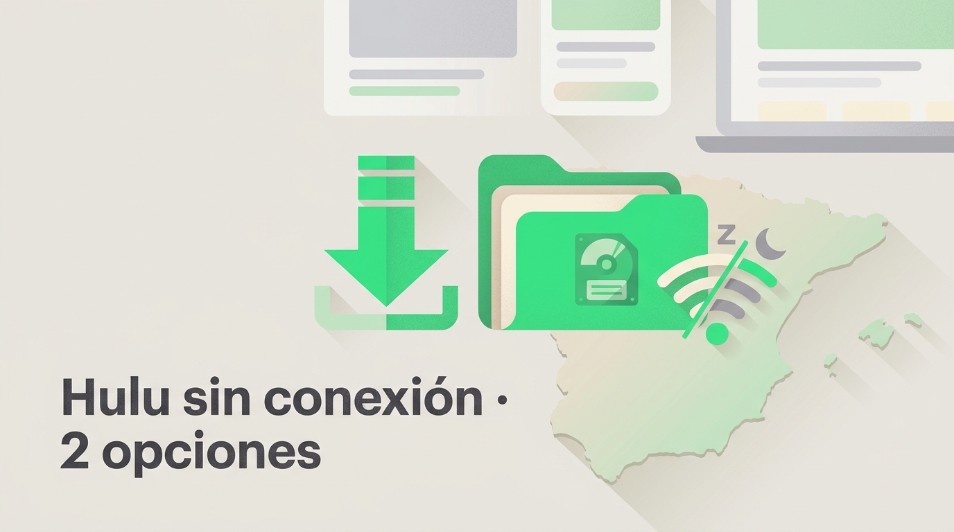Hulu sin conexión en España: 2 opciones y sus límites