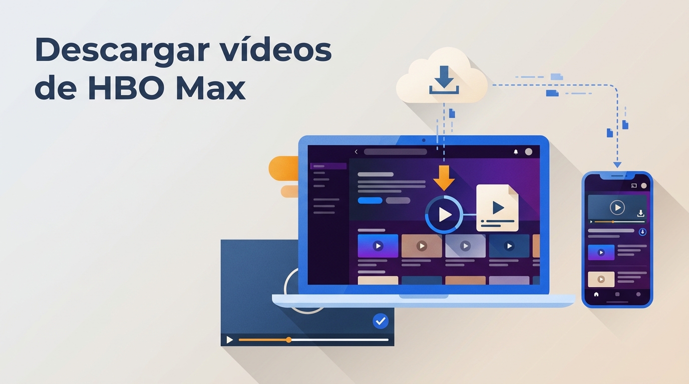 Descargar vídeos de HBO Max en PC y móvil (2026)